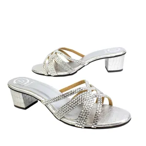 Layal Heels S87H - Silver