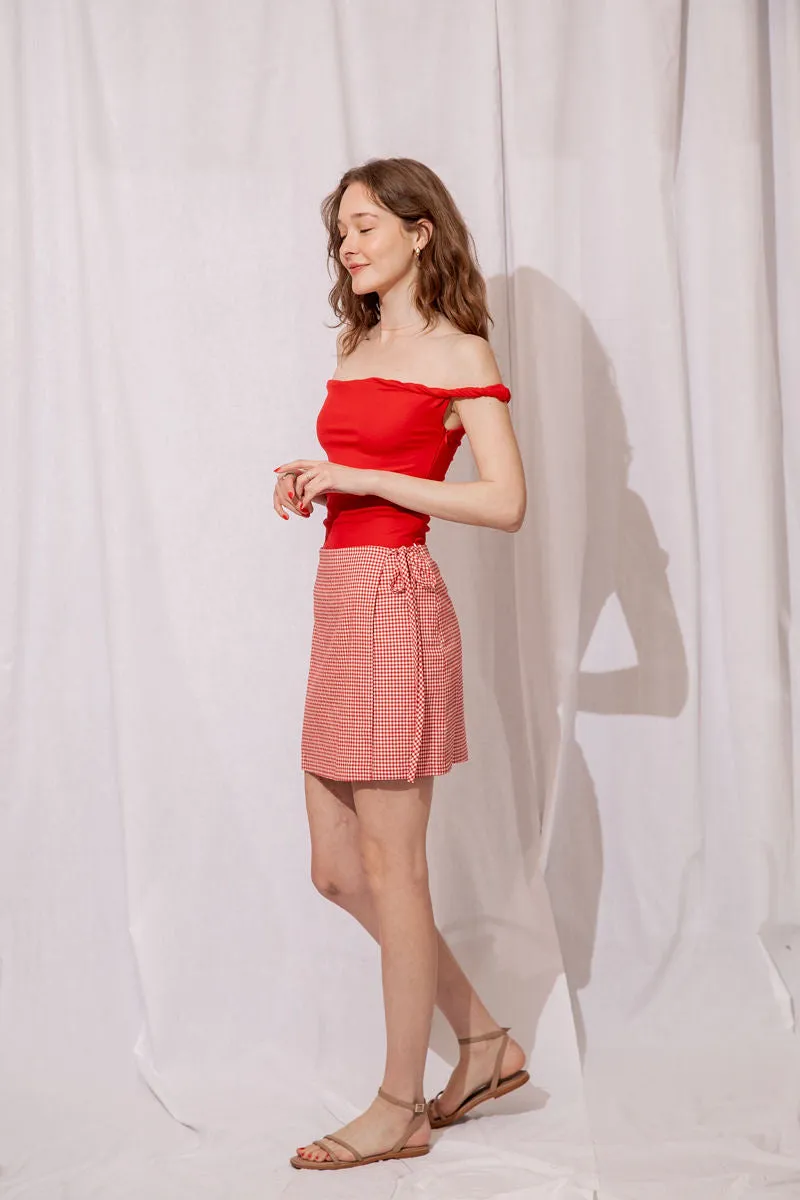 Lexi Gingham Skirt