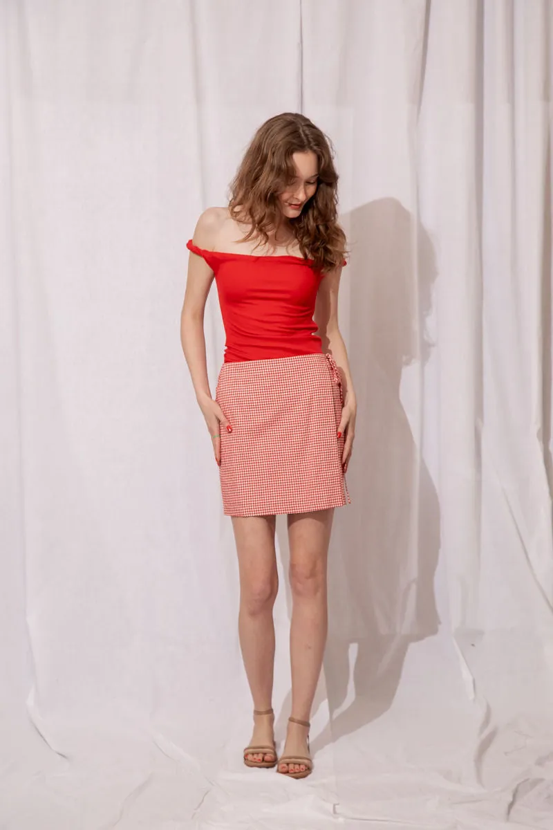 Lexi Gingham Skirt
