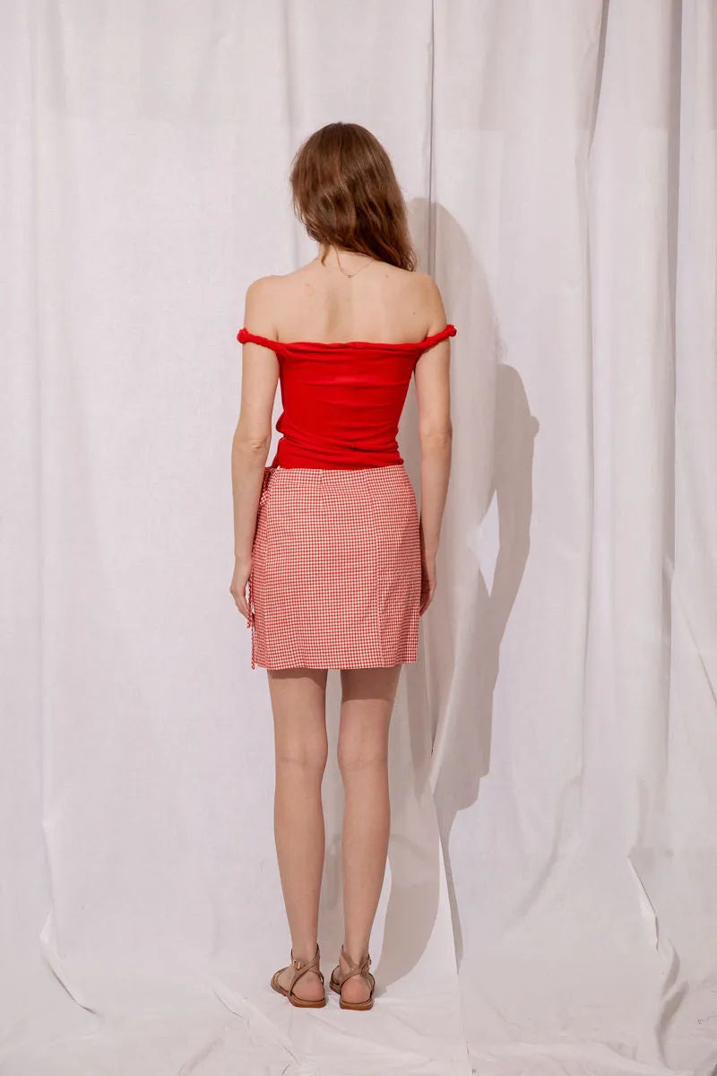 Lexi Gingham Skirt