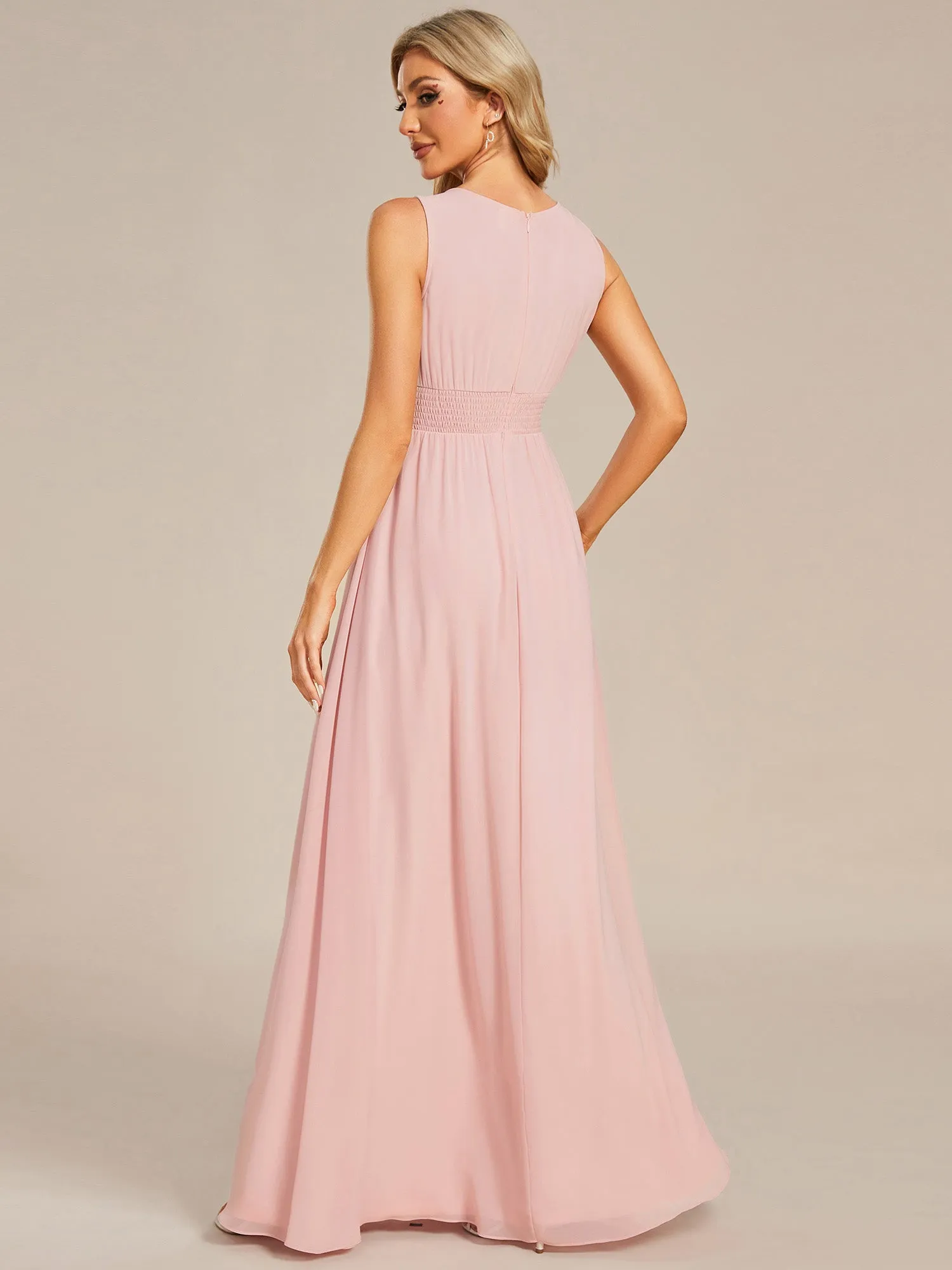 Liza light pink halter ball dress with s14 Express NZ wide