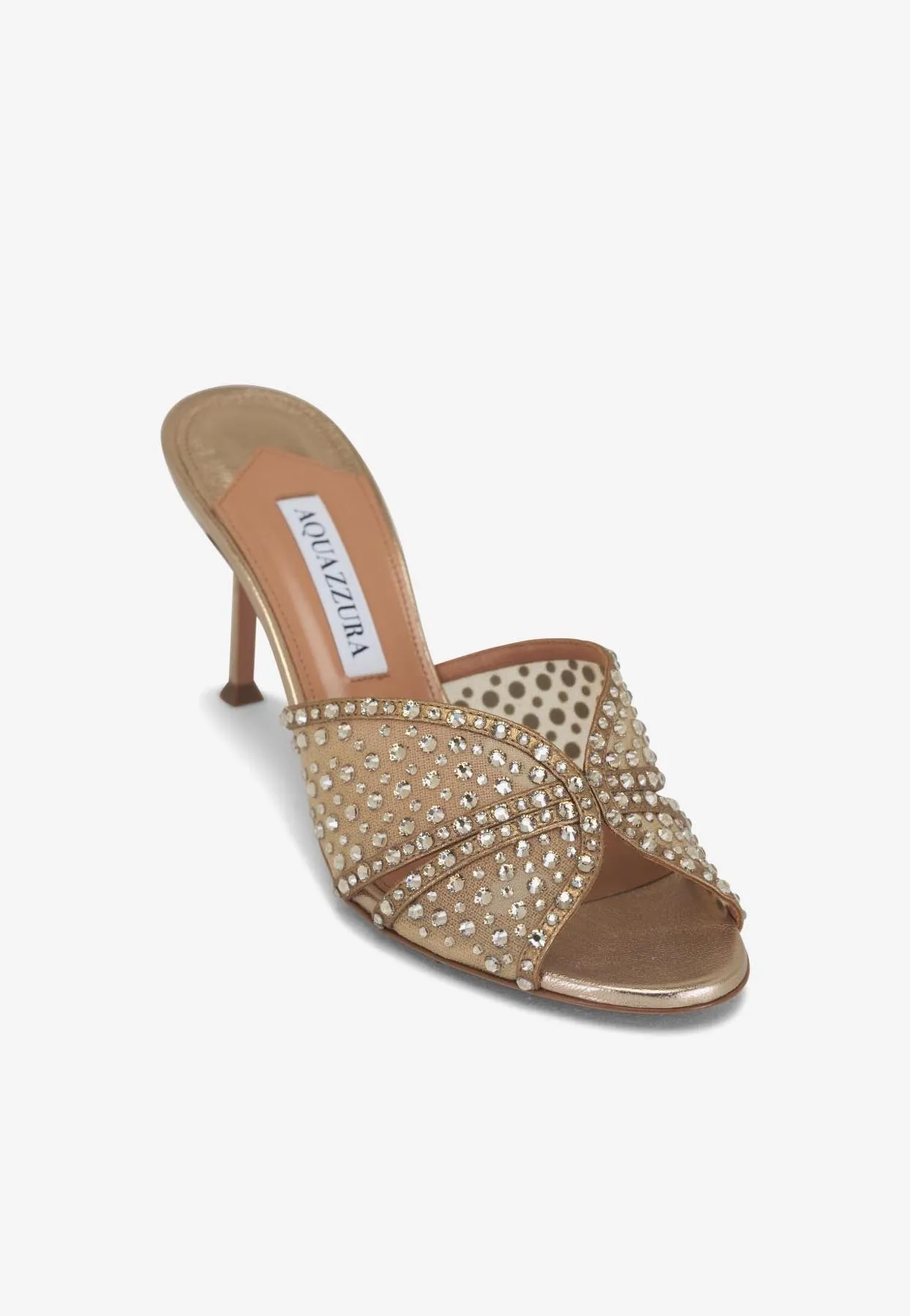 Lover 75 Crystal-Embellished Mules