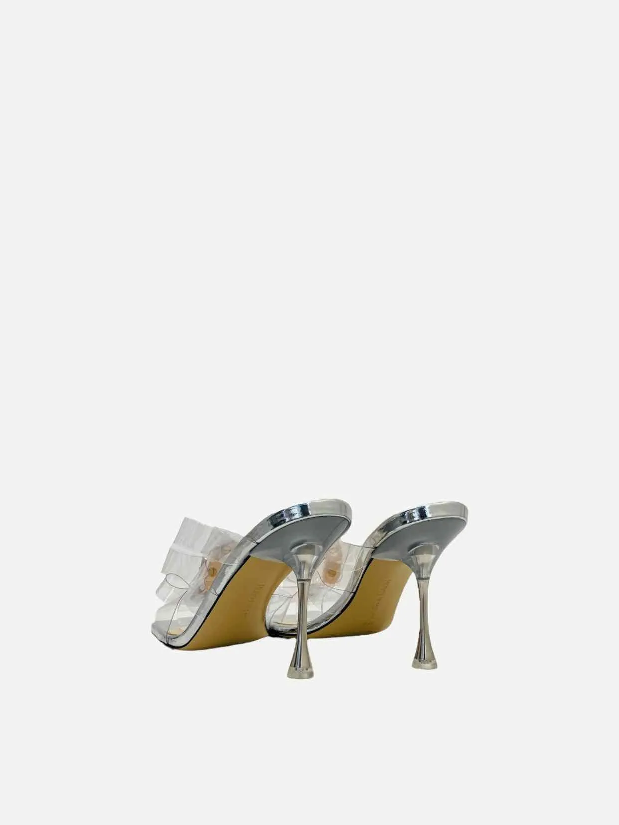 MACH & MACH French Transparent Mules 37.5