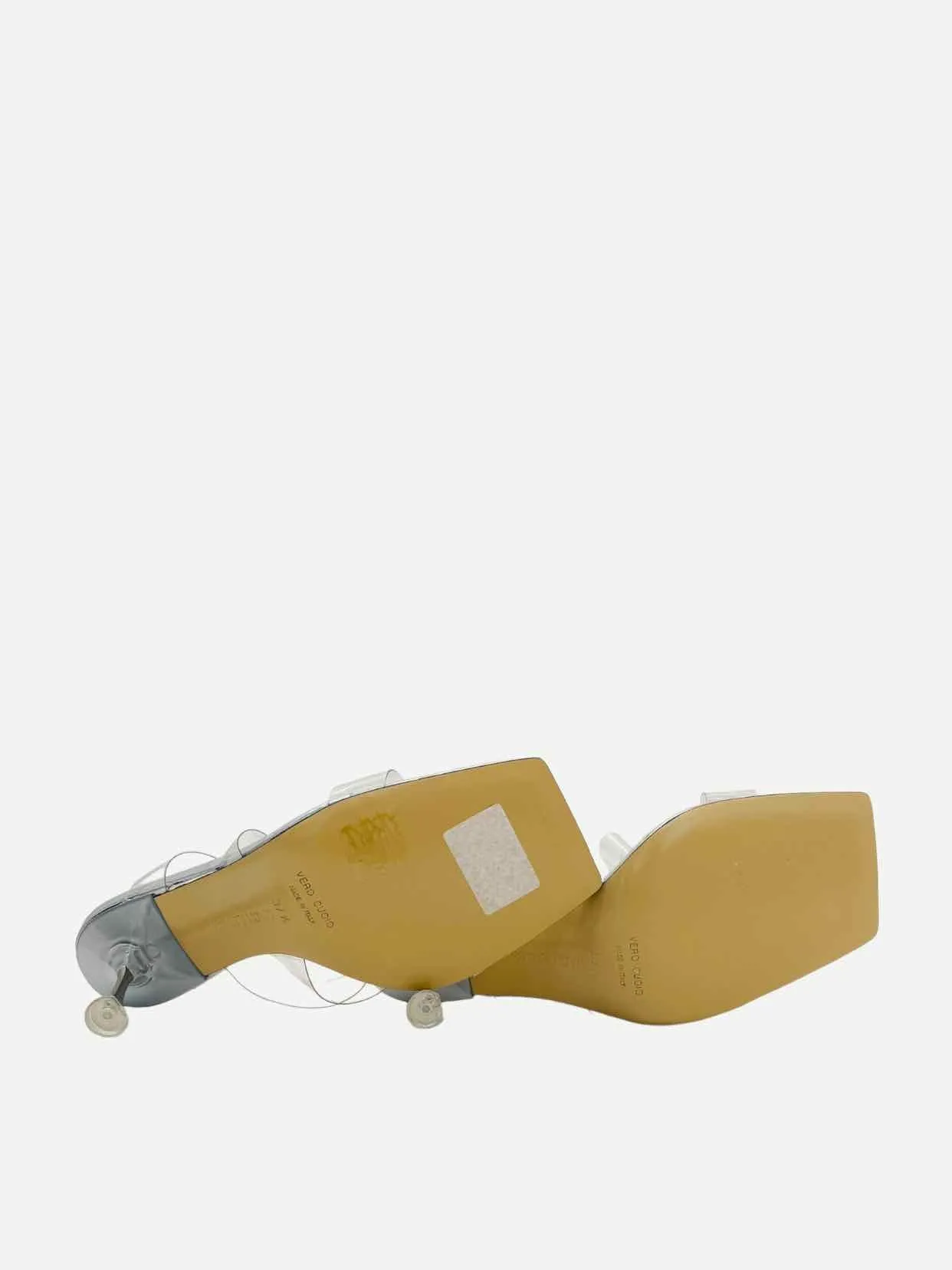 MACH & MACH French Transparent Mules 37.5