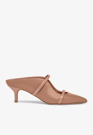 Maureen 45 Nappa Leather Mules