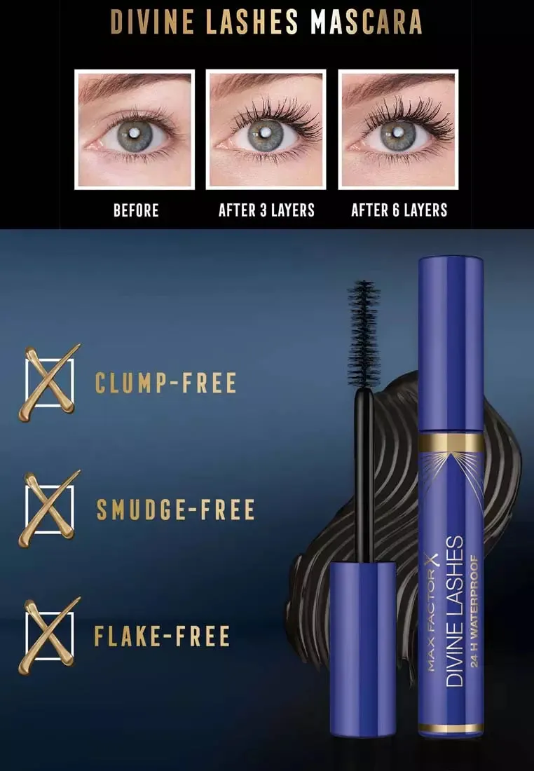 Max factor masterpiece divine lashes 24h waterproof mascara