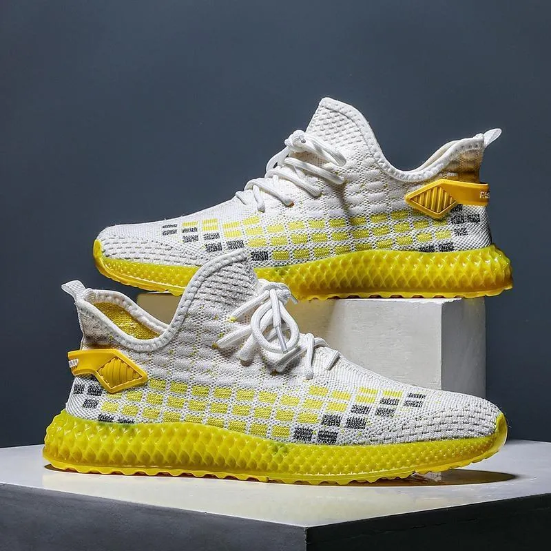 Men's flying woven sneakers
