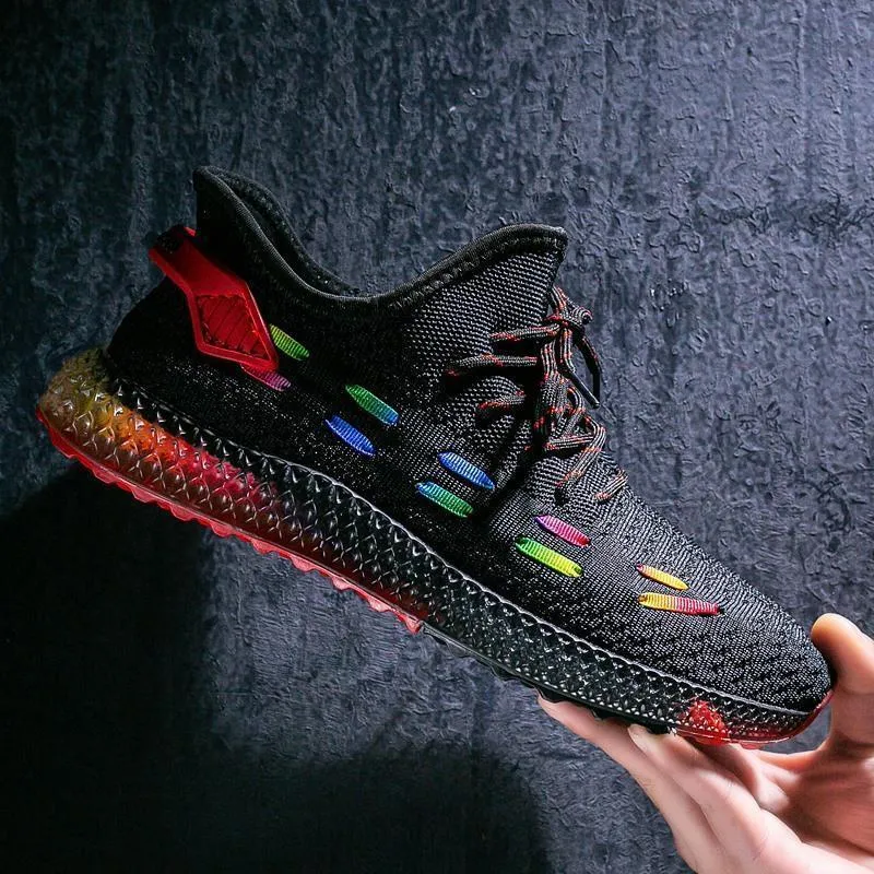Men's flying woven sneakers