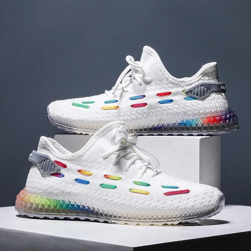 Men's flying woven sneakers