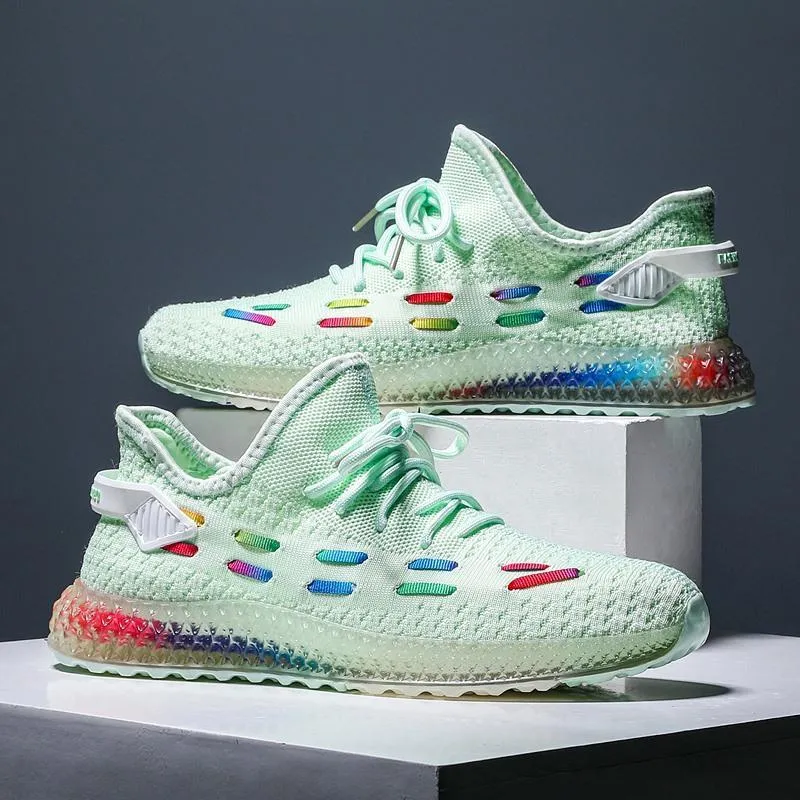 Men's flying woven sneakers