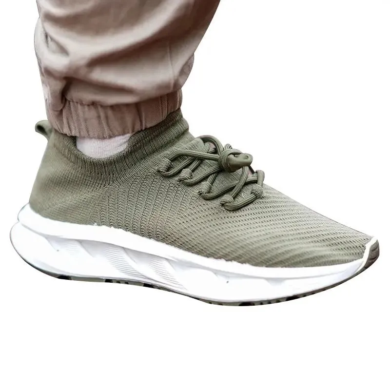 Mesh Rubber Slip-on Shoes