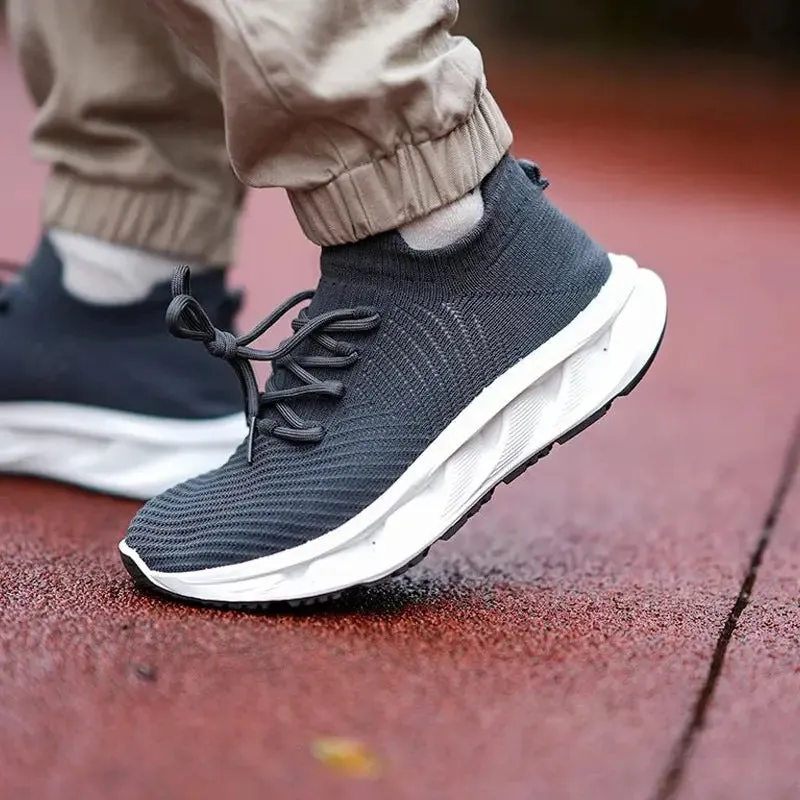 Mesh Rubber Slip-on Shoes