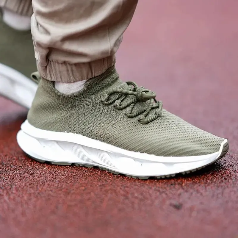 Mesh Rubber Slip-on Shoes
