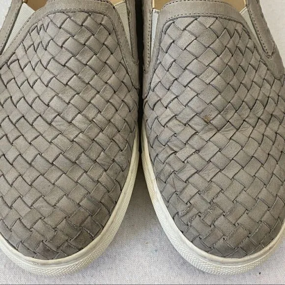 M. Gemi The Cerchio Gray Woven Sneakers