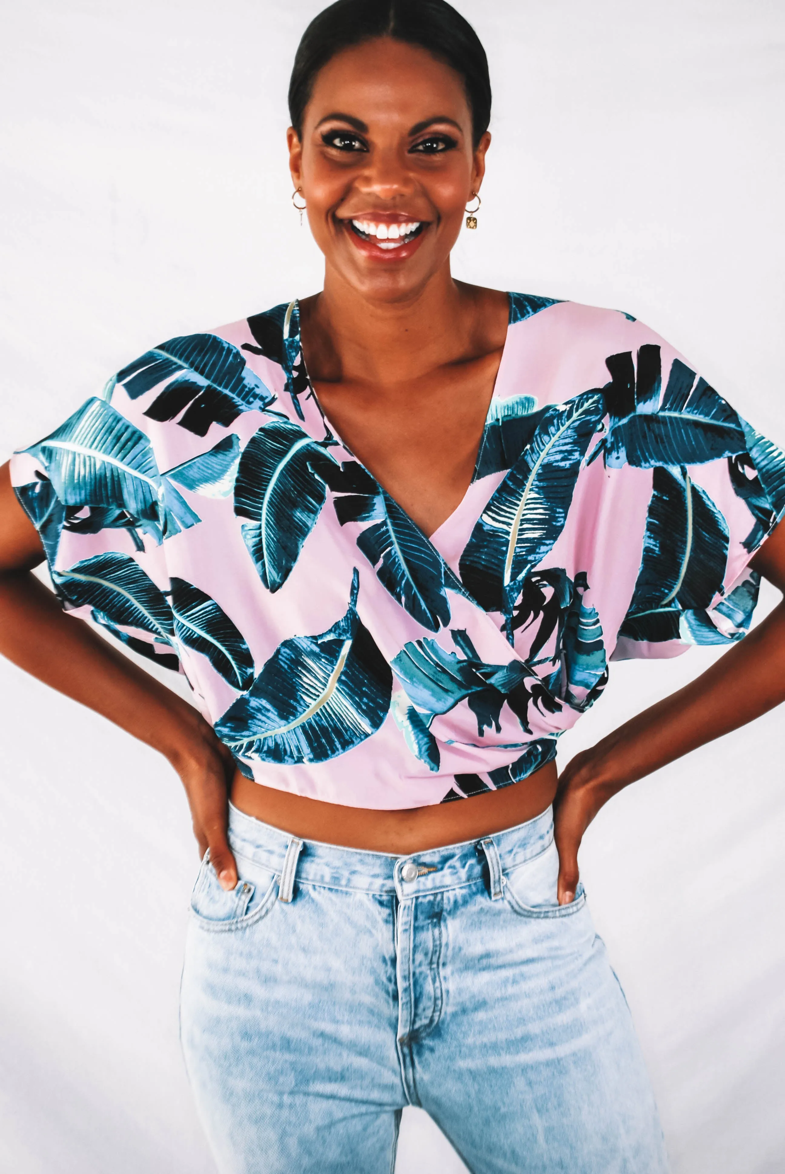 Morelos Surplice Top