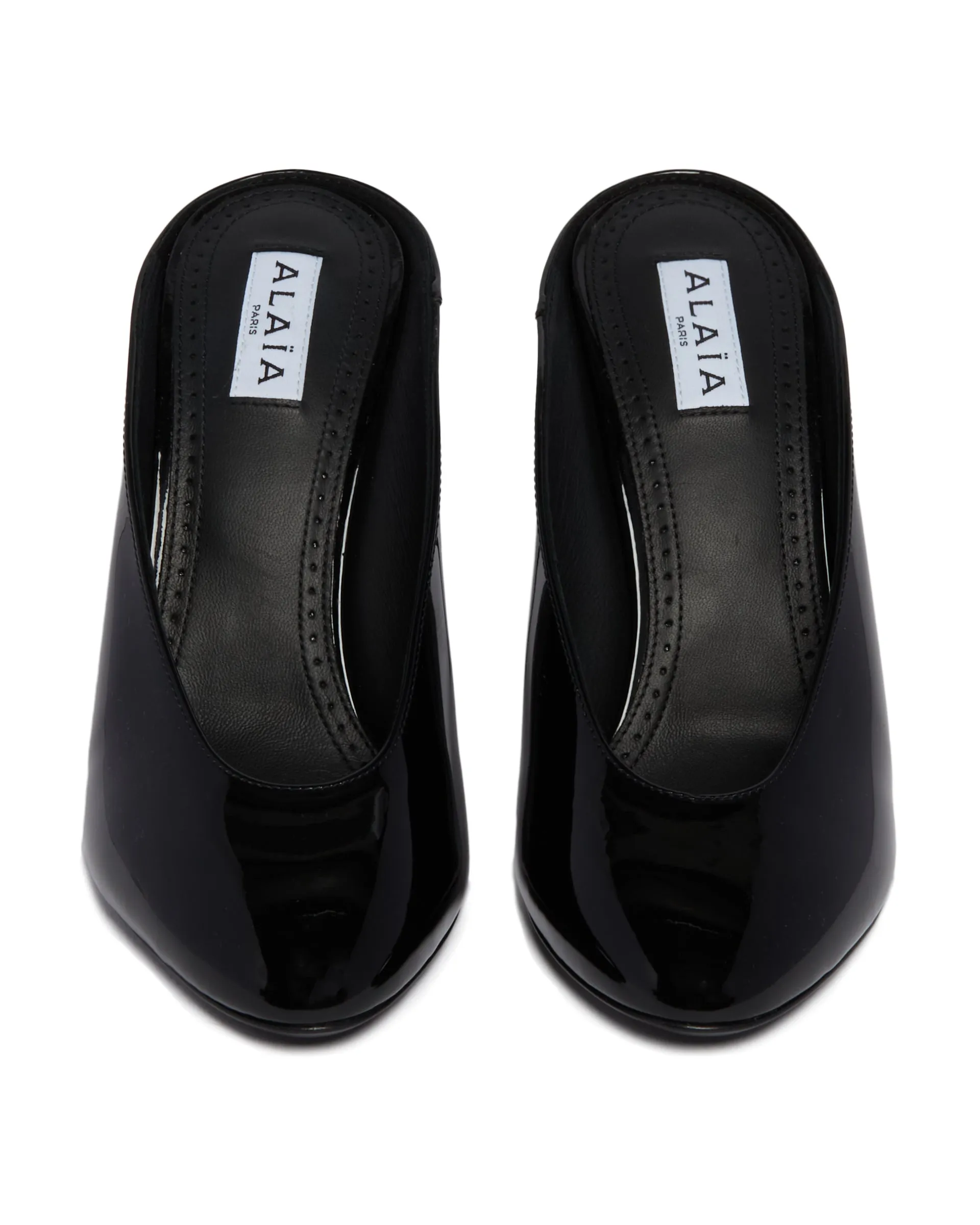 Mules In Vernice Nere
