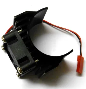N10091 540 550 Motor EP RC Heatsink Cooling Head Vent Top 6v Fan Black JST