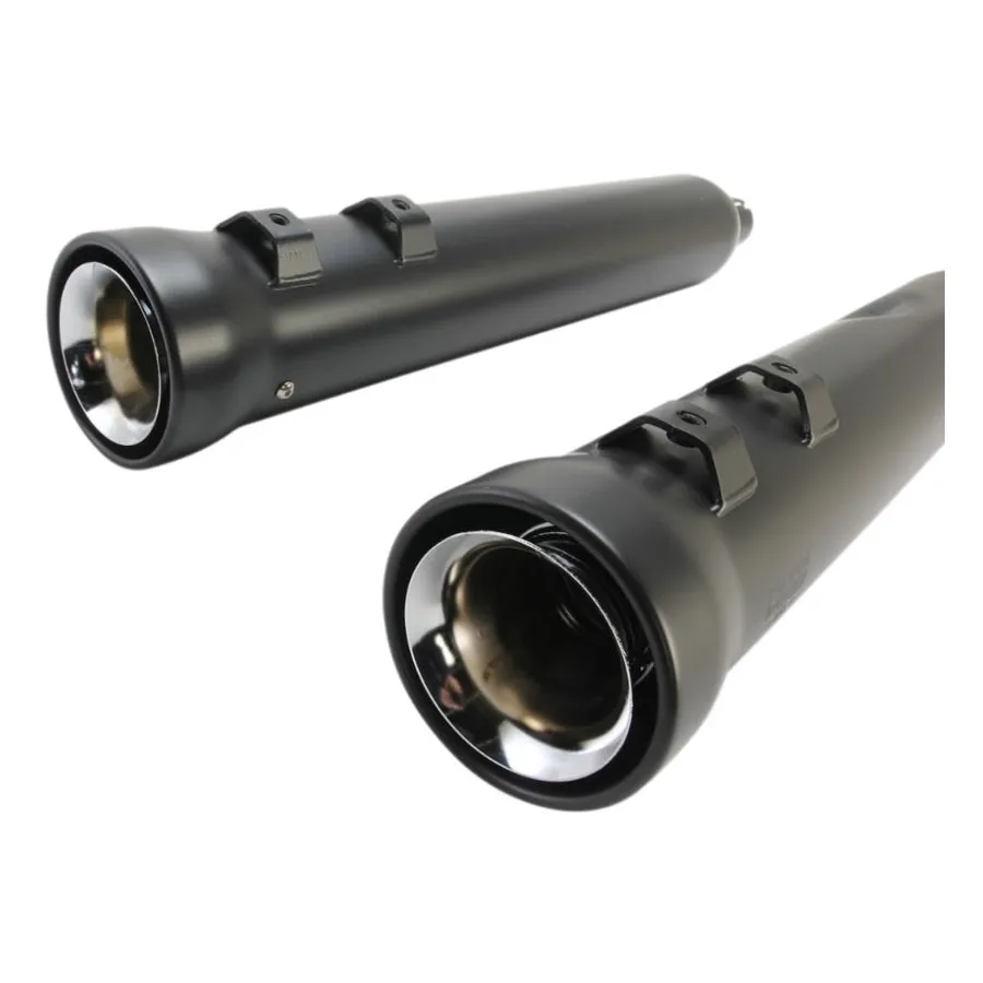 Neighbor Hater Slip On Mufflers for 2017  M8 FL models - Black
