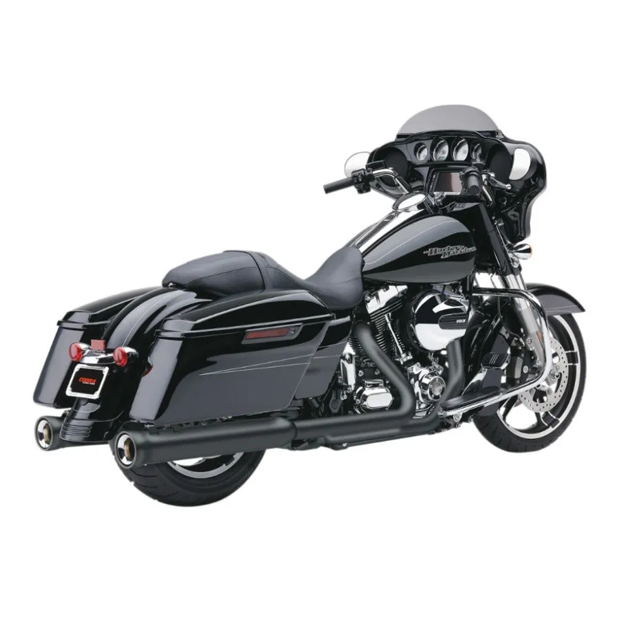 Neighbor Hater Slip On Mufflers for 2017  M8 FL models - Black