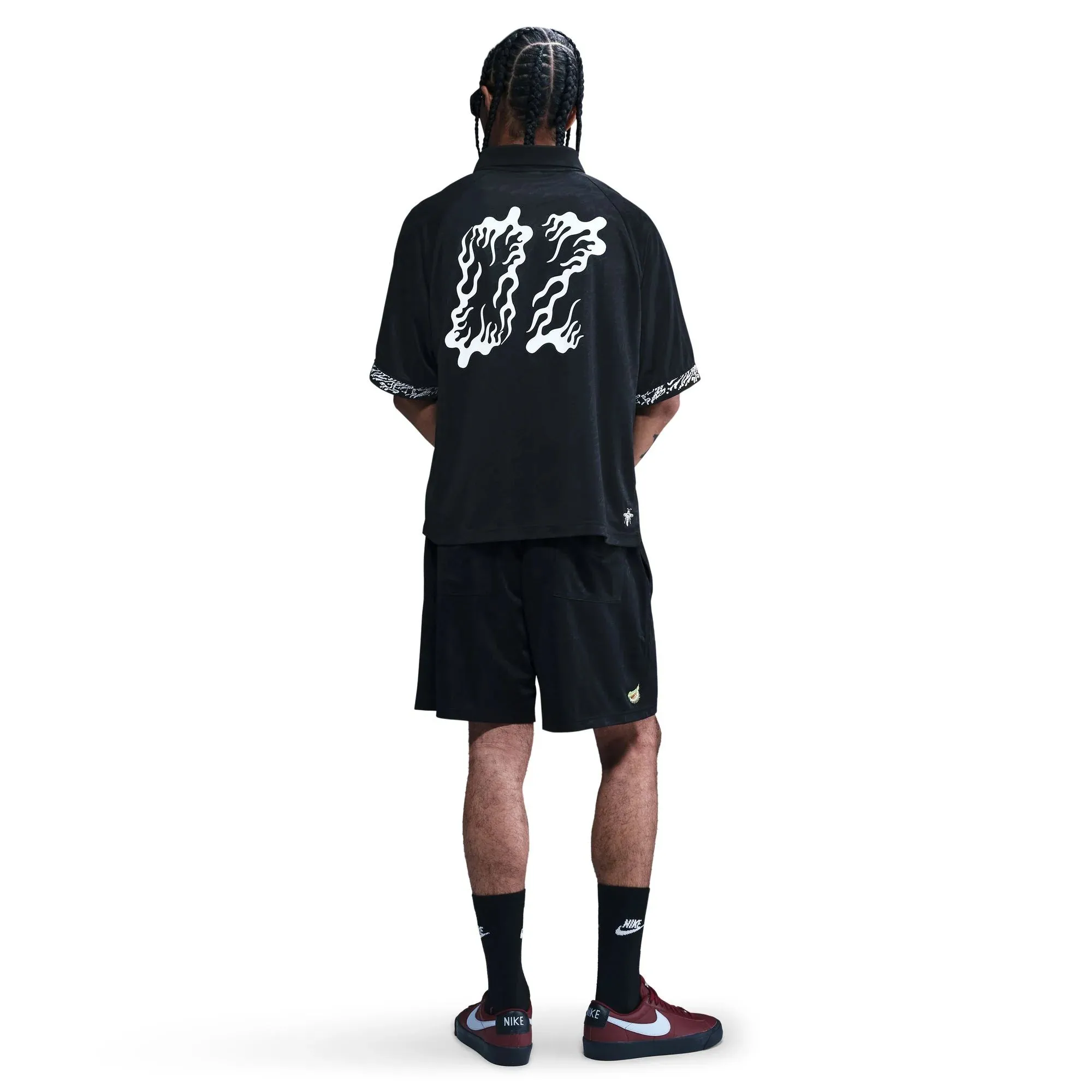 Nike SB Mens Dri-Fit Jacquard Skate Jersey