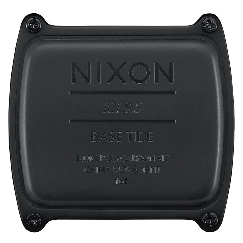 Nixon Base Tide Watch - Grey Orange