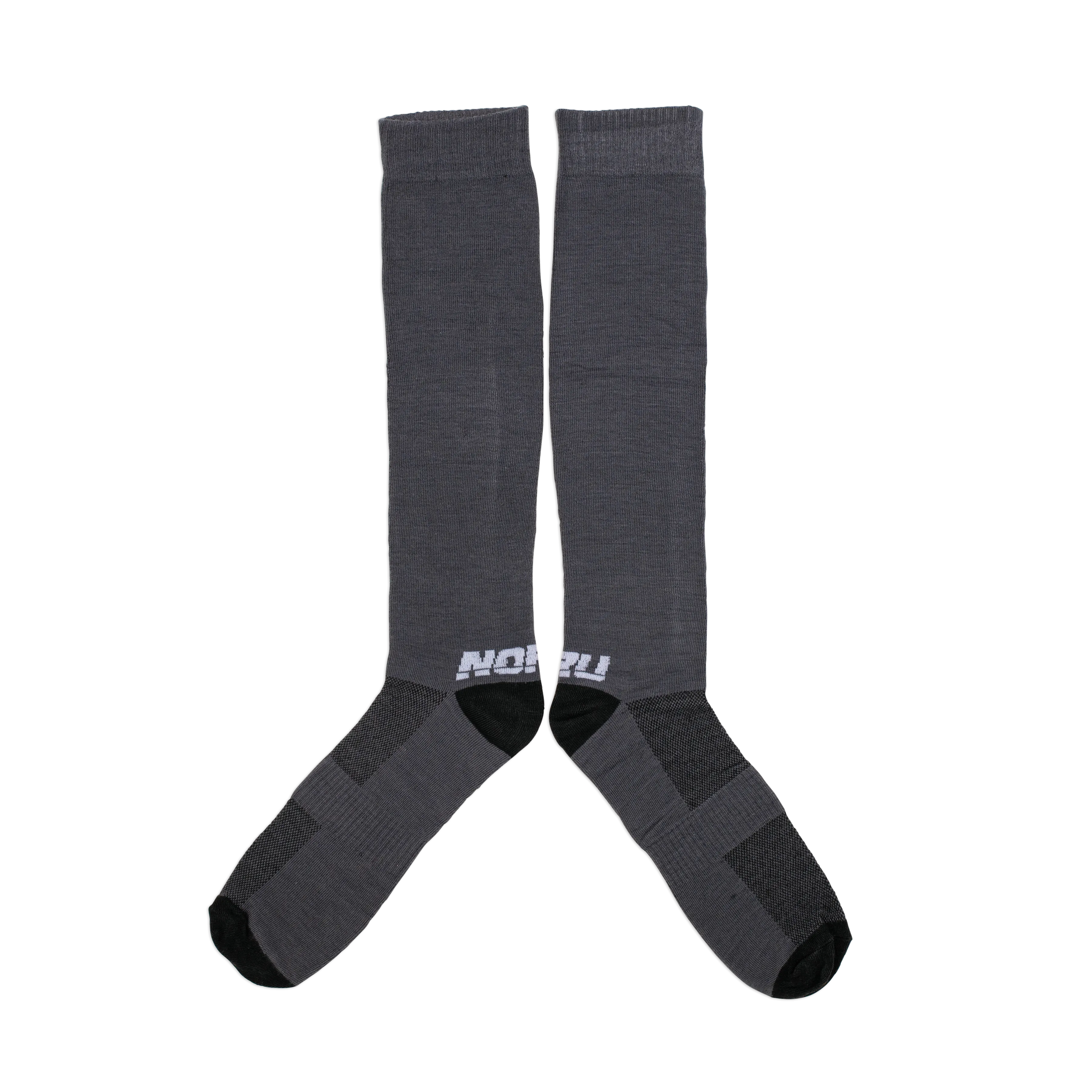 Noru Moto Socks Multipack ~ 7201-2310-00; Black/Grey, Size 3PK (BG1S)