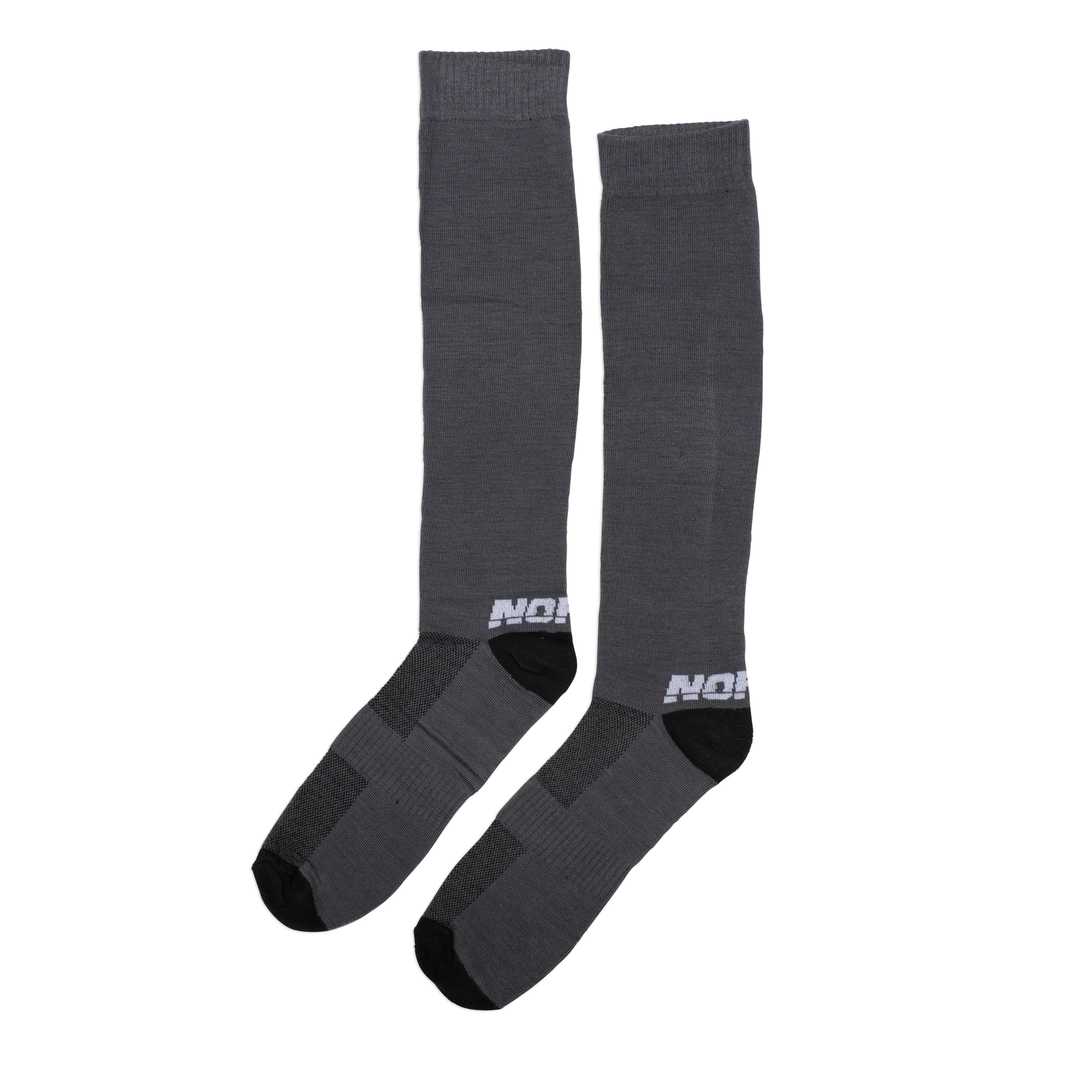 Noru Moto Socks Multipack ~ 7201-2310-00; Black/Grey, Size 3PK (BG1S)