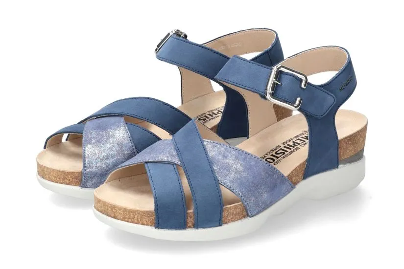'Otalya' women's sandal - blue