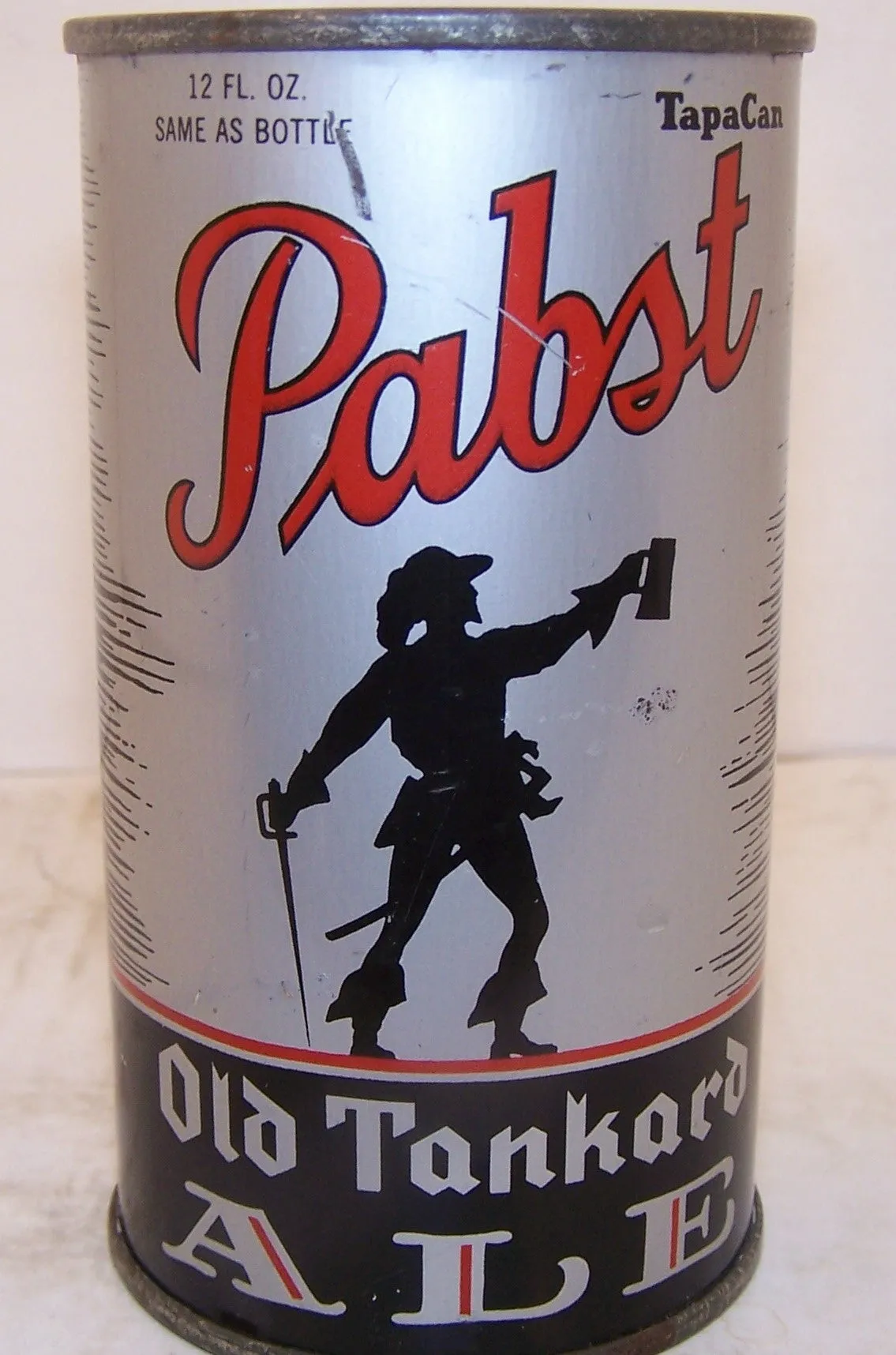 Pabst Old Tankard Ale (Red Opener) Lilek page # 632, Grade 1/1- Sold 1/14/15