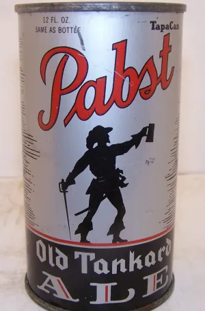 Pabst Old Tankard Ale (Red Opener) Lilek page # 632, Grade 1/1- Sold 1/14/15