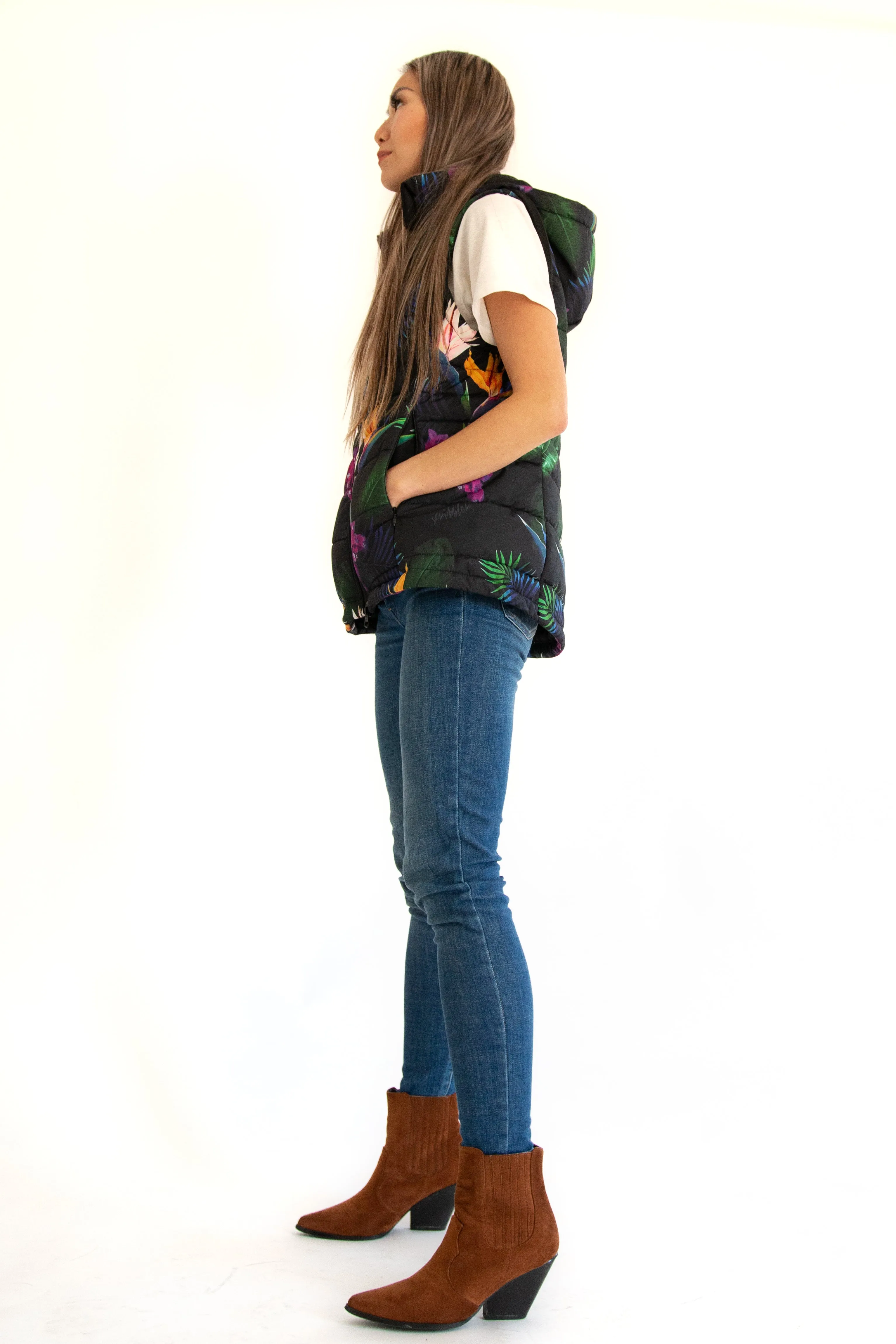 Paradiso waterproof puffer vest
