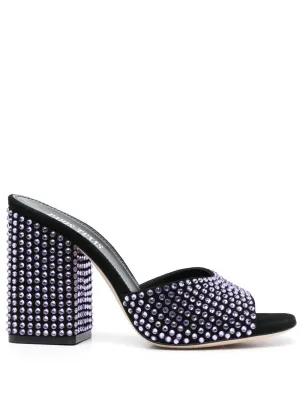 Paris Texas Purple Sandals