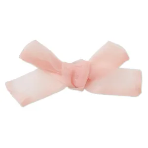 Pink Sheer Bow Jibbitz
