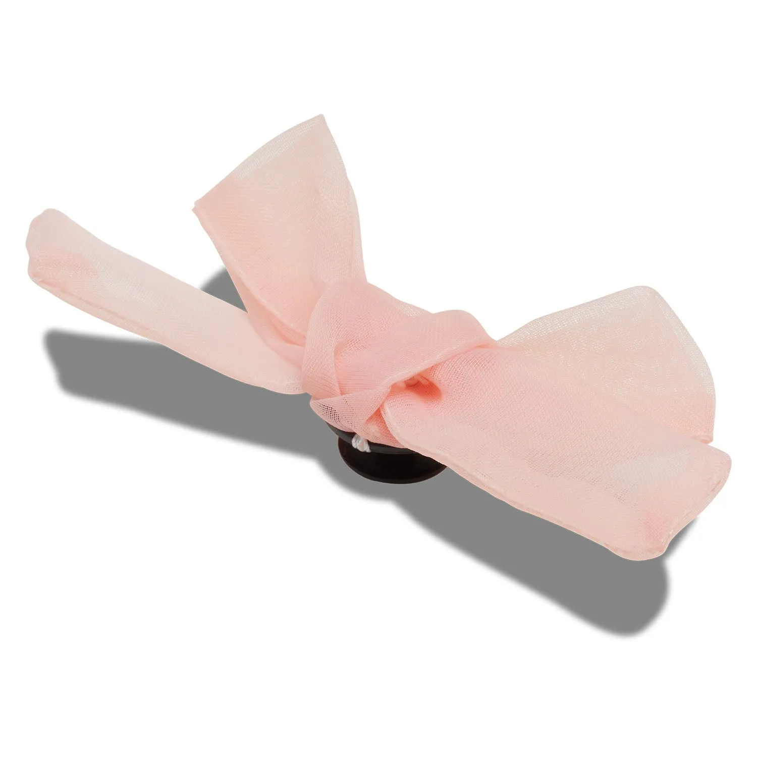 Pink Sheer Bow Jibbitz