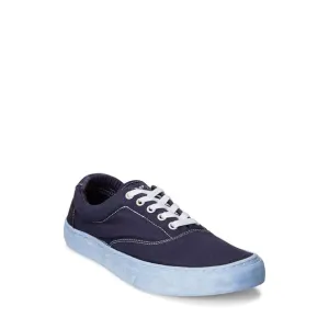 POLO RALPH LAUREN MENS FAXON X SNEAKER, NEWPORT NAVY, 9.5 US
