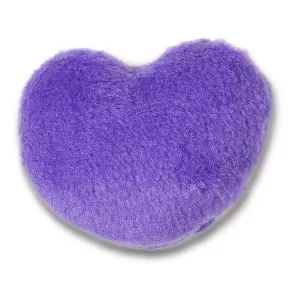 Purple Fuzzy Heart Jibbitz