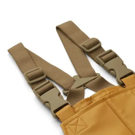 Rafael Caramel Waterproof Dungarees