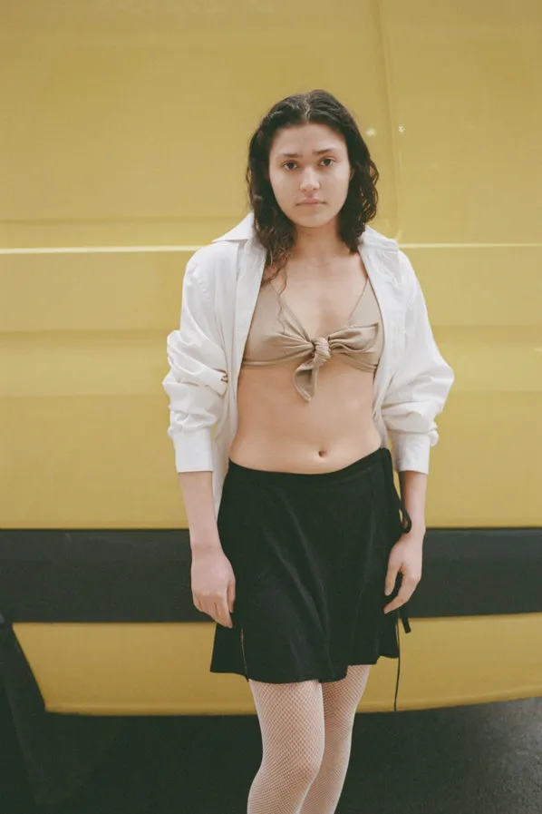 RHYTHM WRAP SKIRT, DISTANCE