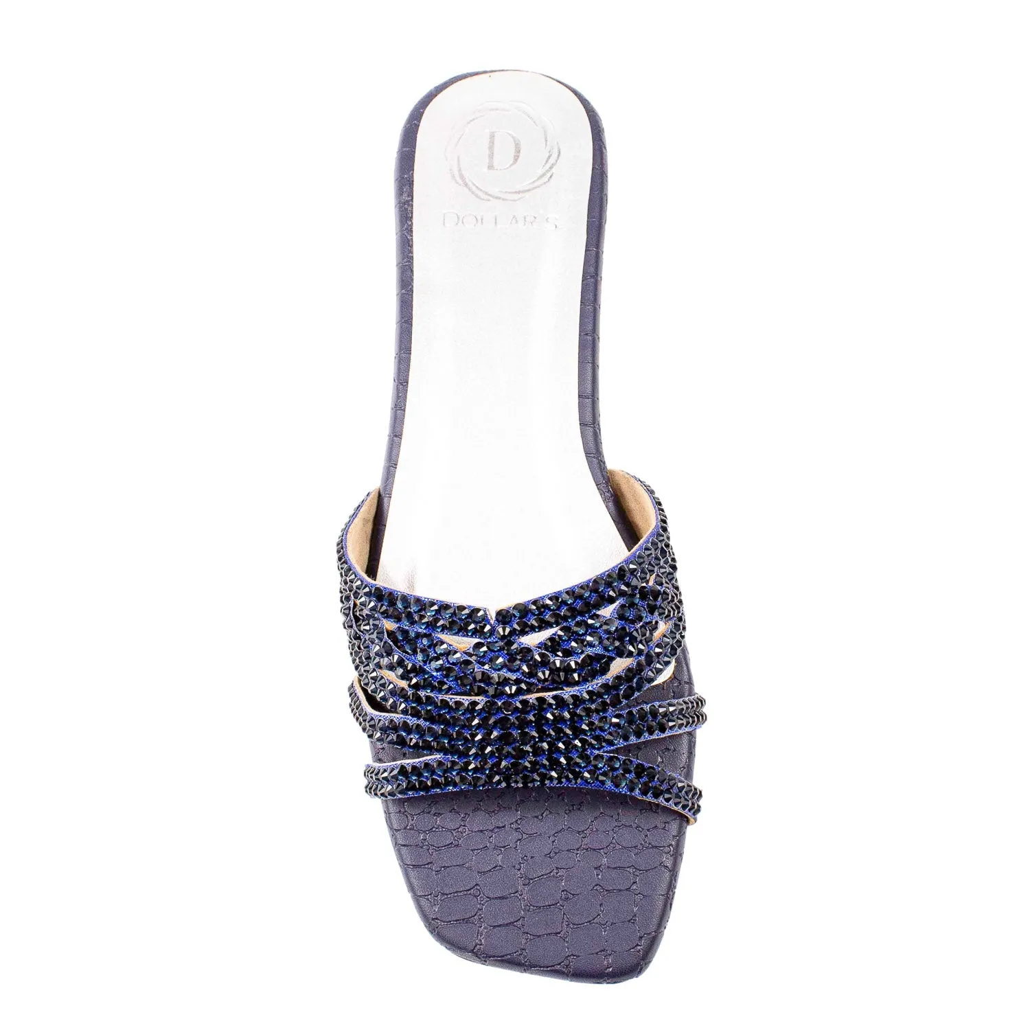 Salwa Flats S84F - Navy Blue