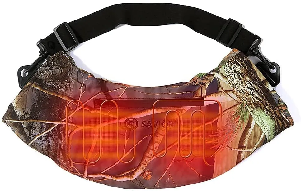SAVIOR HEAT Heated Hand Muff, Electric Heating Hand Warmer Pouch for Winter Outdoor Hunting Camping Golf Photography