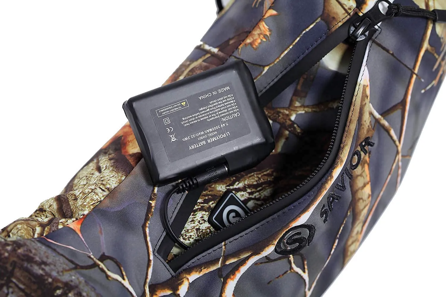 SAVIOR HEAT Heated Hand Muff, Electric Heating Hand Warmer Pouch for Winter Outdoor Hunting Camping Golf Photography