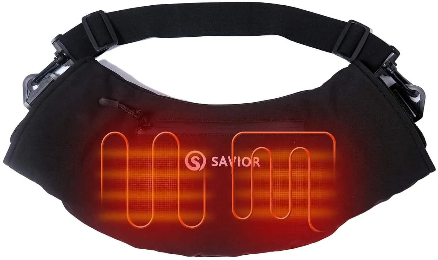 SAVIOR HEAT Heated Hand Muff, Electric Heating Hand Warmer Pouch for Winter Outdoor Hunting Camping Golf Photography