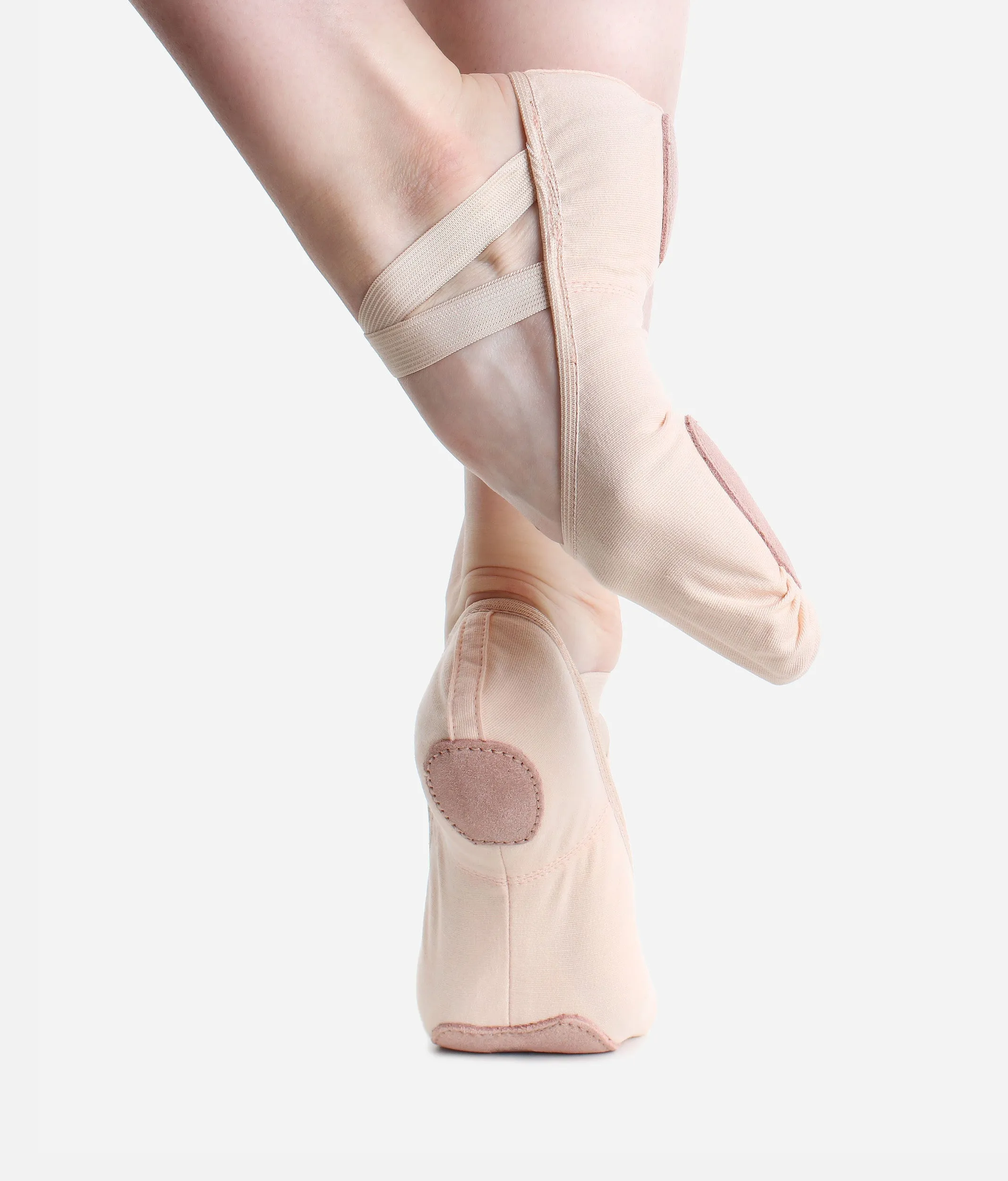 SD16 Stretch Canvas Ballet Shoes - Dancer’s Favorite Split Sole Flats, Medium Width