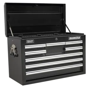 Sealey 8 Drawer Topchest with Ball Bearing Slides - Black - C