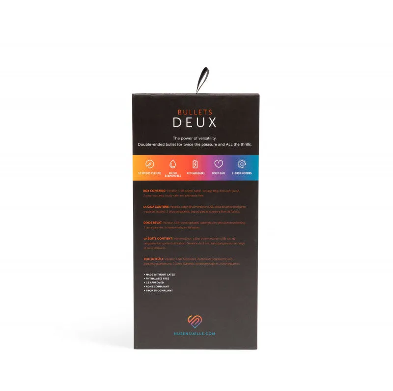 Sensuelle Double Ended Deux Bullet - Magenta