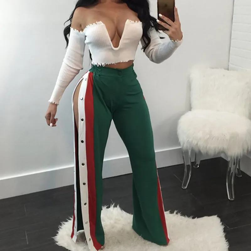 Side Slip Pants
