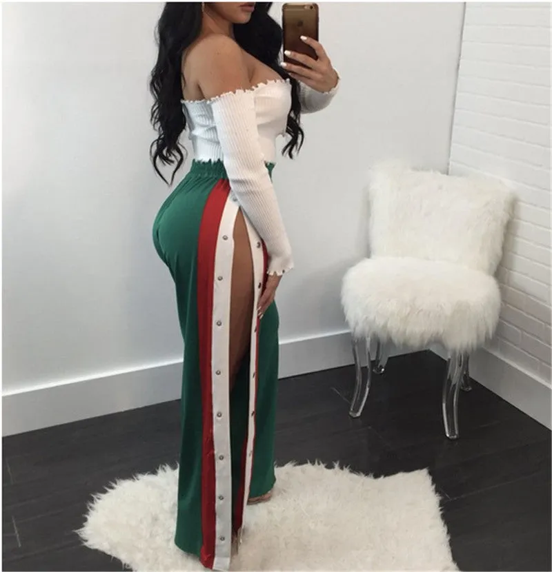 Side Slip Pants