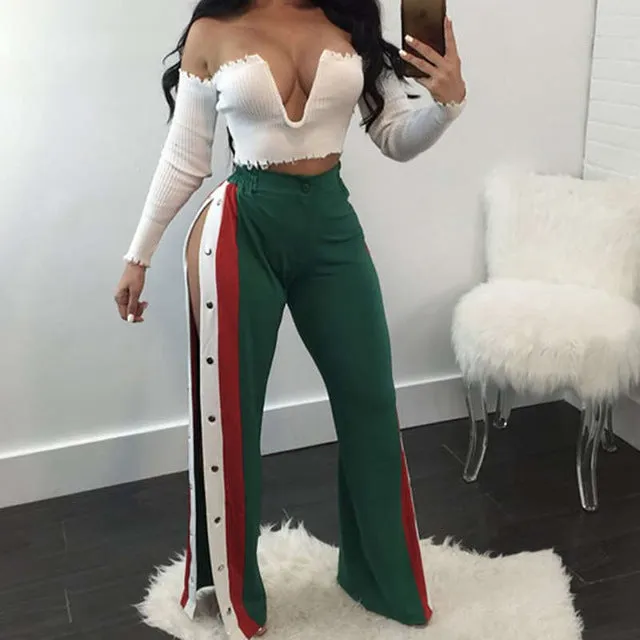 Side Slip Pants