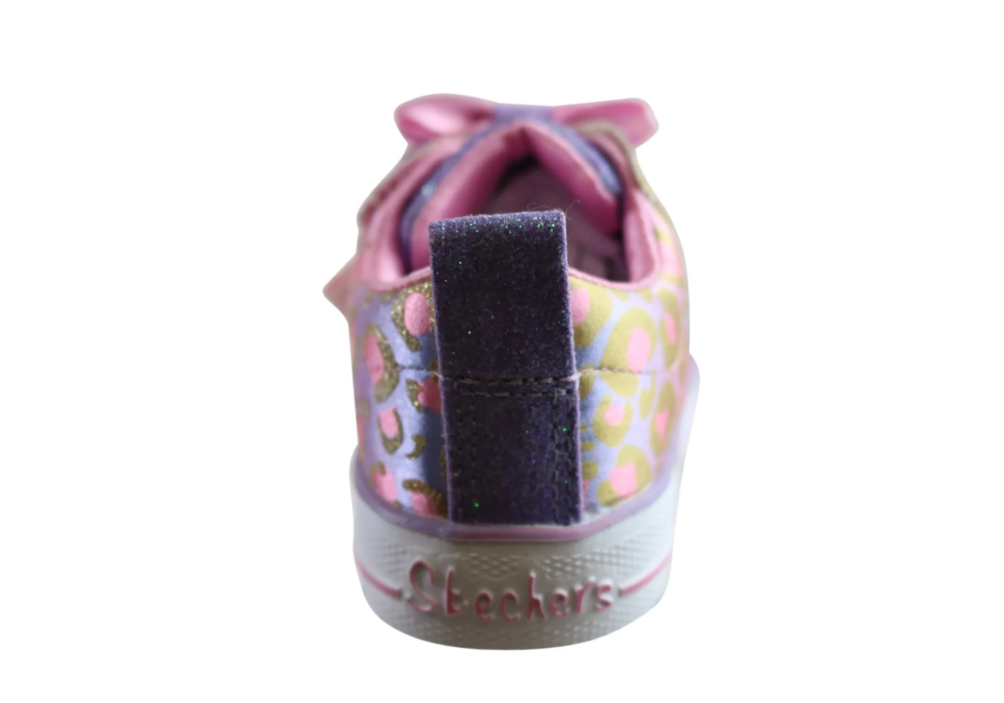 Skechers Toddler Kids Girls S Lights Shuffle Lite Sweet Spots Shoes