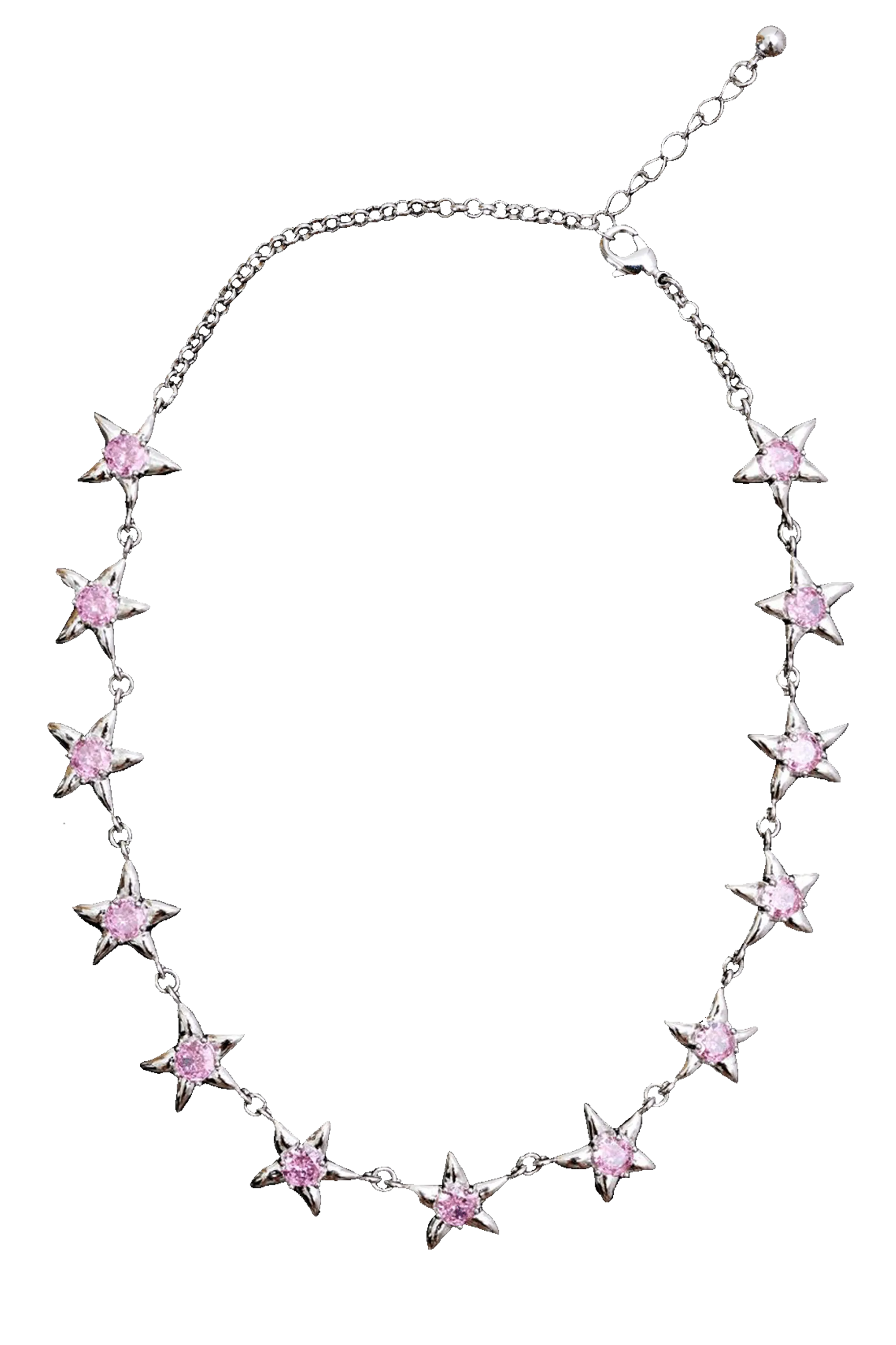 SOFT PINK STARLINK NECKLACE